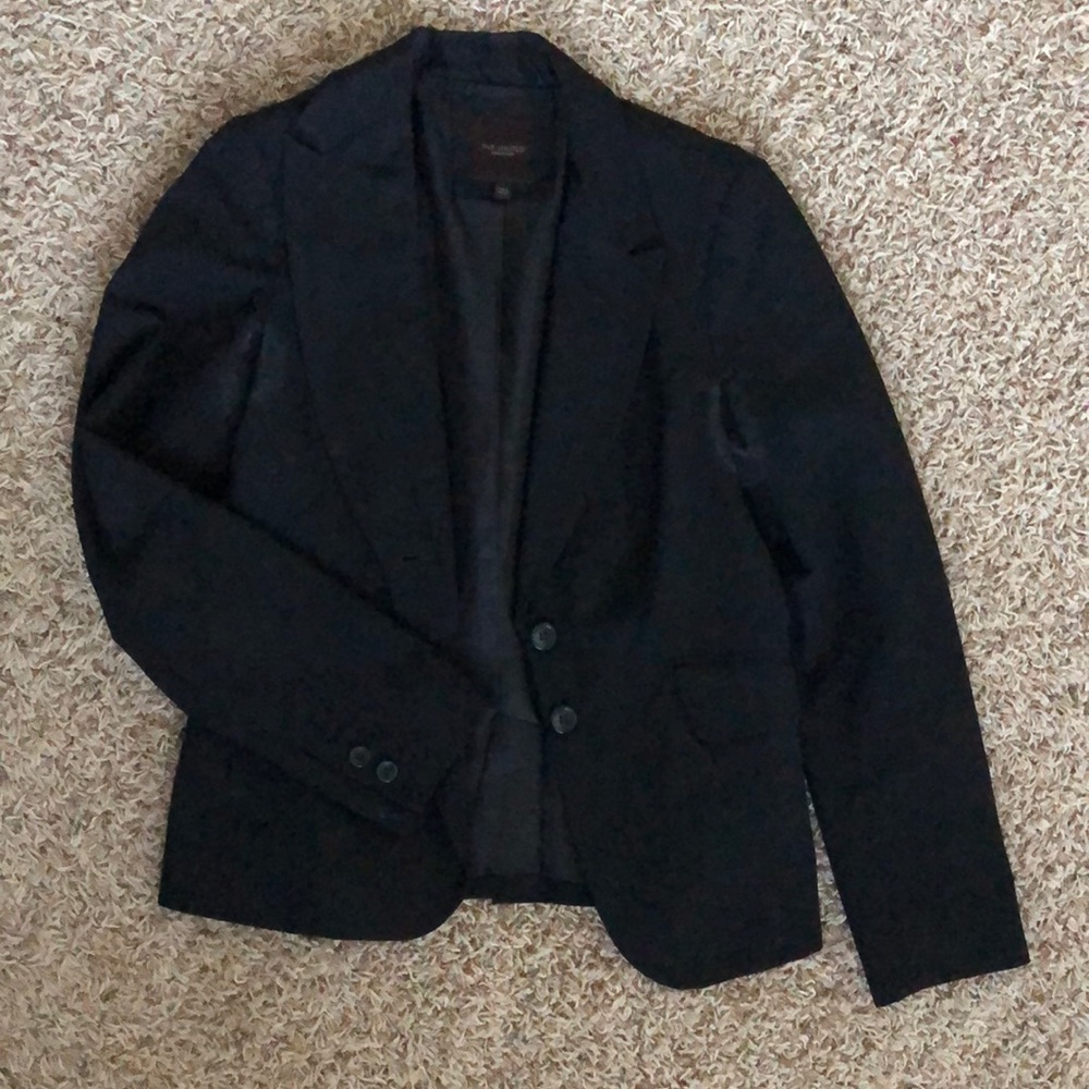 Black suit jacket from the Limited.